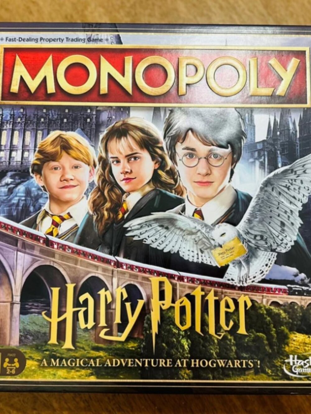 Harry Potter Monopoly Board Game Hasbro – Never Played
